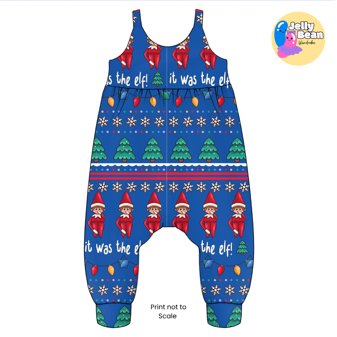 It Was the Elf | Handmade Children's Clothing | Jelly Bean Wardrobe