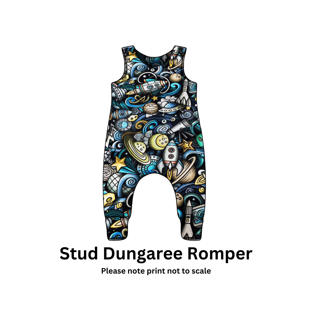 Space Jam - Jersey perfect for kids clothing - children's dresses, rompers, leggings, T-shirts, Flares