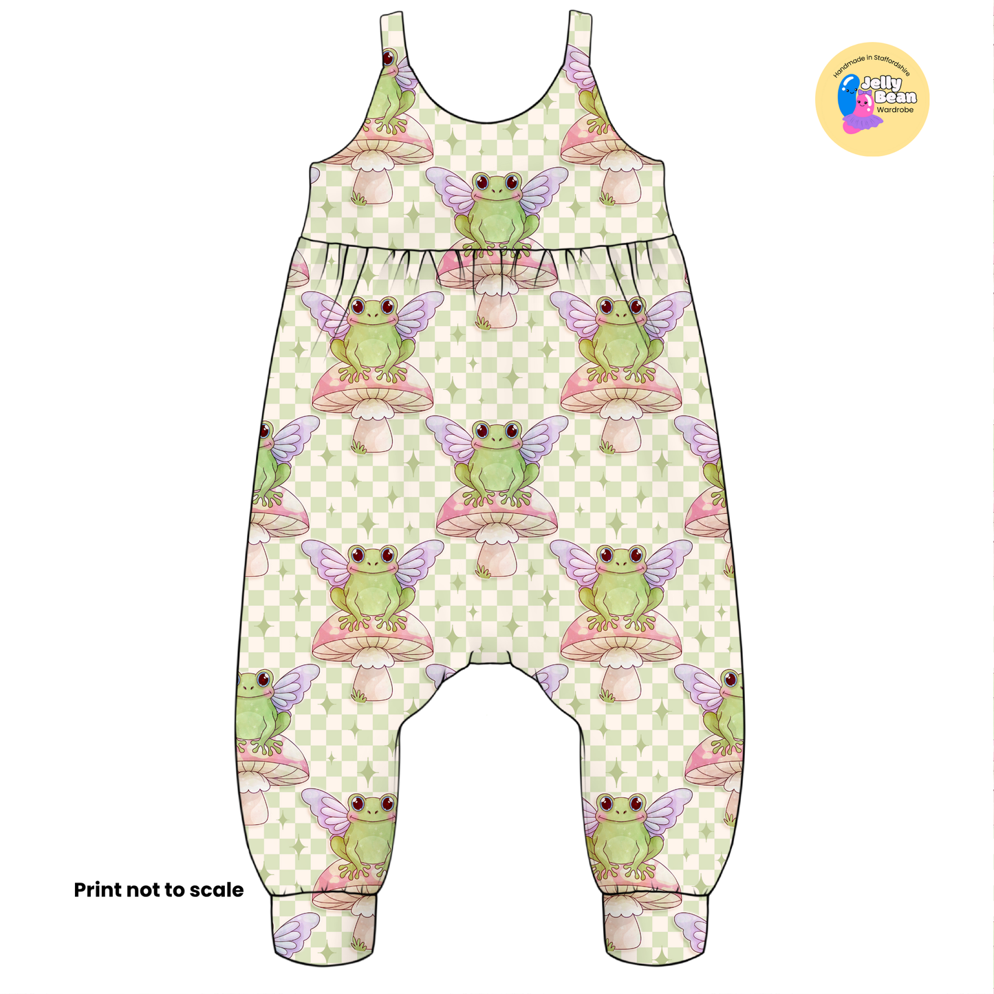 Fairy Frog - Handmade baby, toddler and kids clothing, Made in the UK