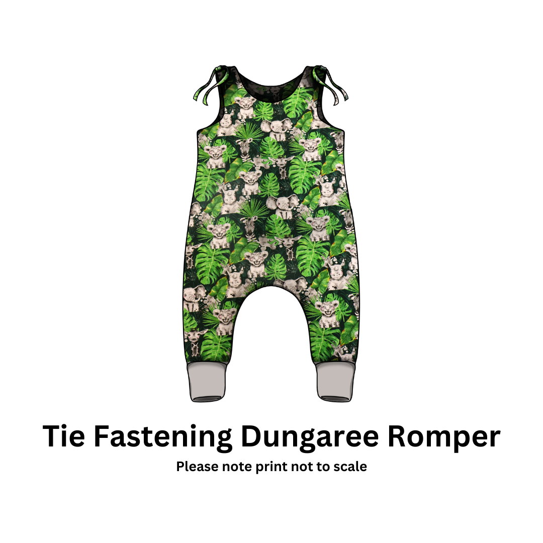 Wild animals  - Jersey perfect for kids clothing - dresses, rompers, leggings, T-shirts, Flares