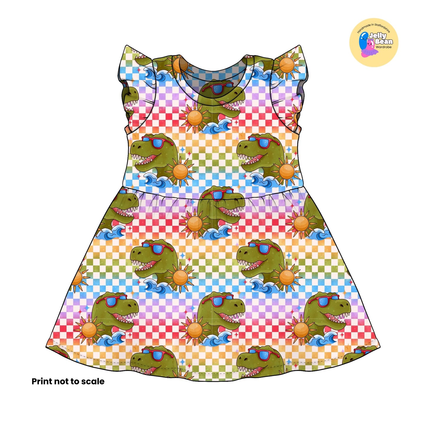 Summer T-Rex Print – Choose your style