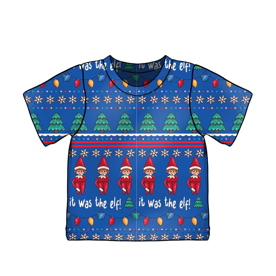 It Was the Elf | Handmade Children's Clothing | Jelly Bean Wardrobe