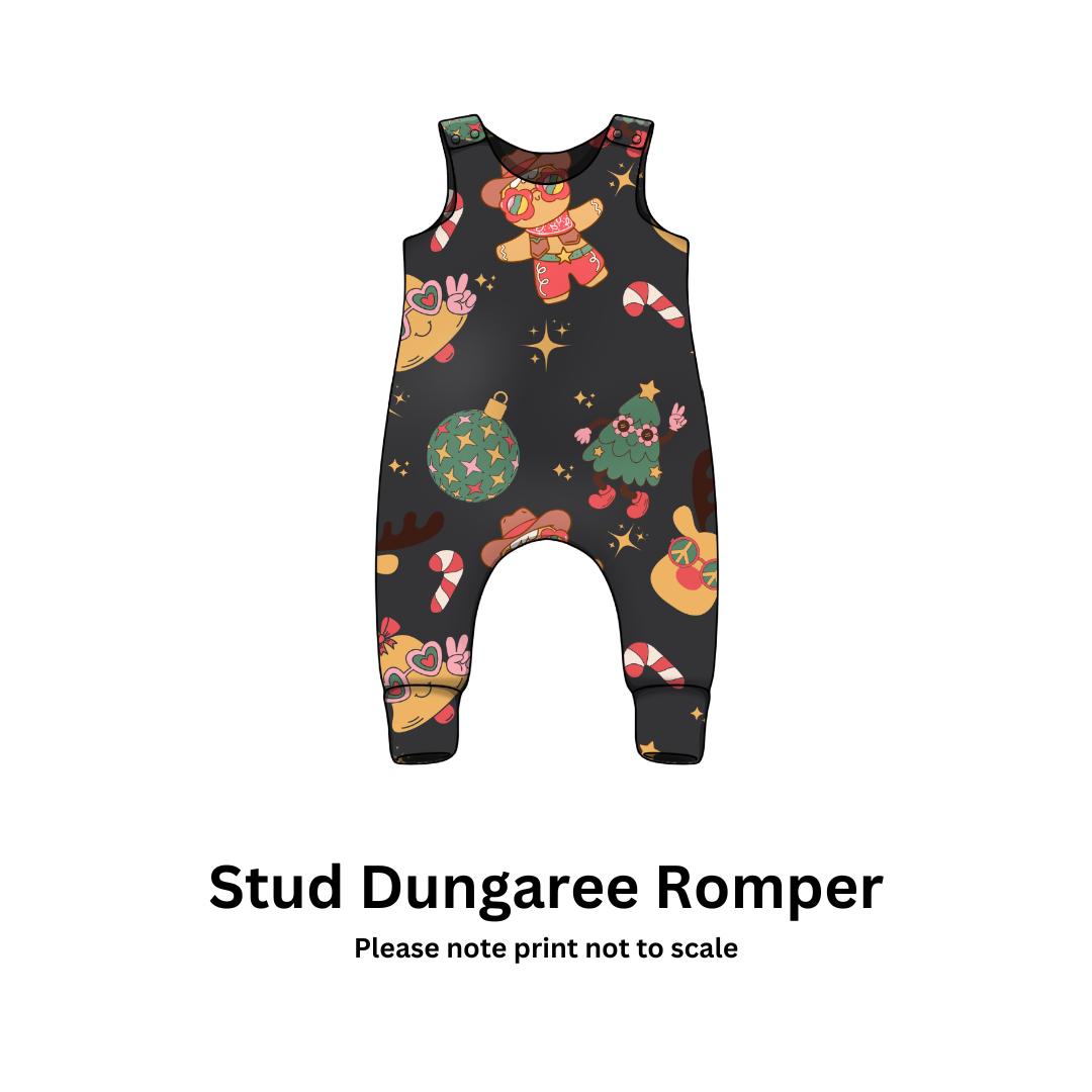 Groovy Christmas exclusive print Cotton Jersey perfect for kids leggings, T-shirts, Dresses, Rompers and Accessories