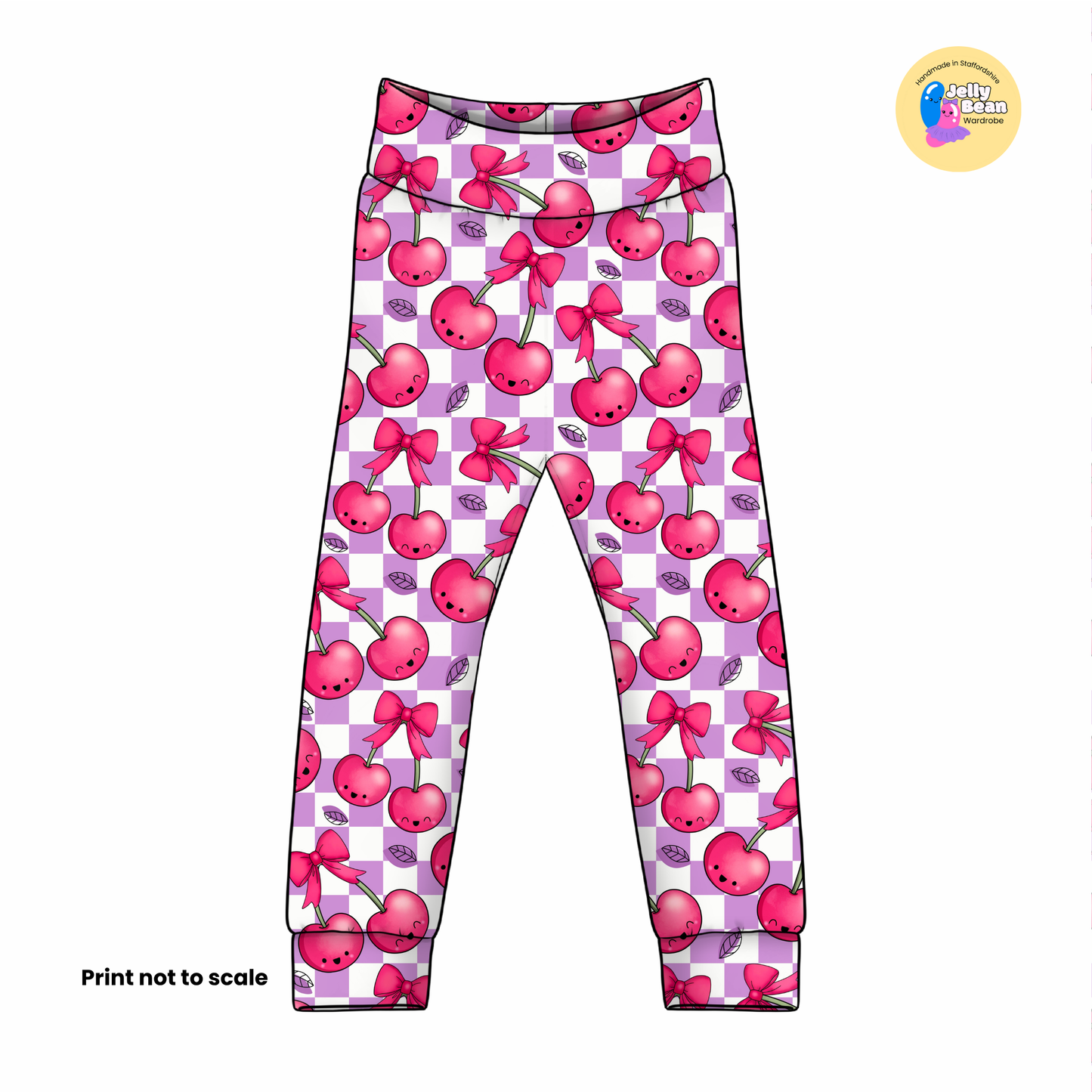 EXCLUSIVE Beau Cherie Print - Cotton jersey perfect for dresses, rompers, T-shirts