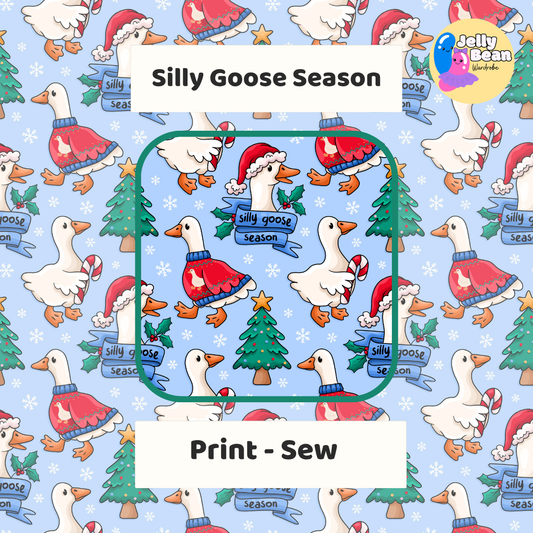 Silly Goose Season | Handmade Children's Clothing | Jelly Bean Wardrobe