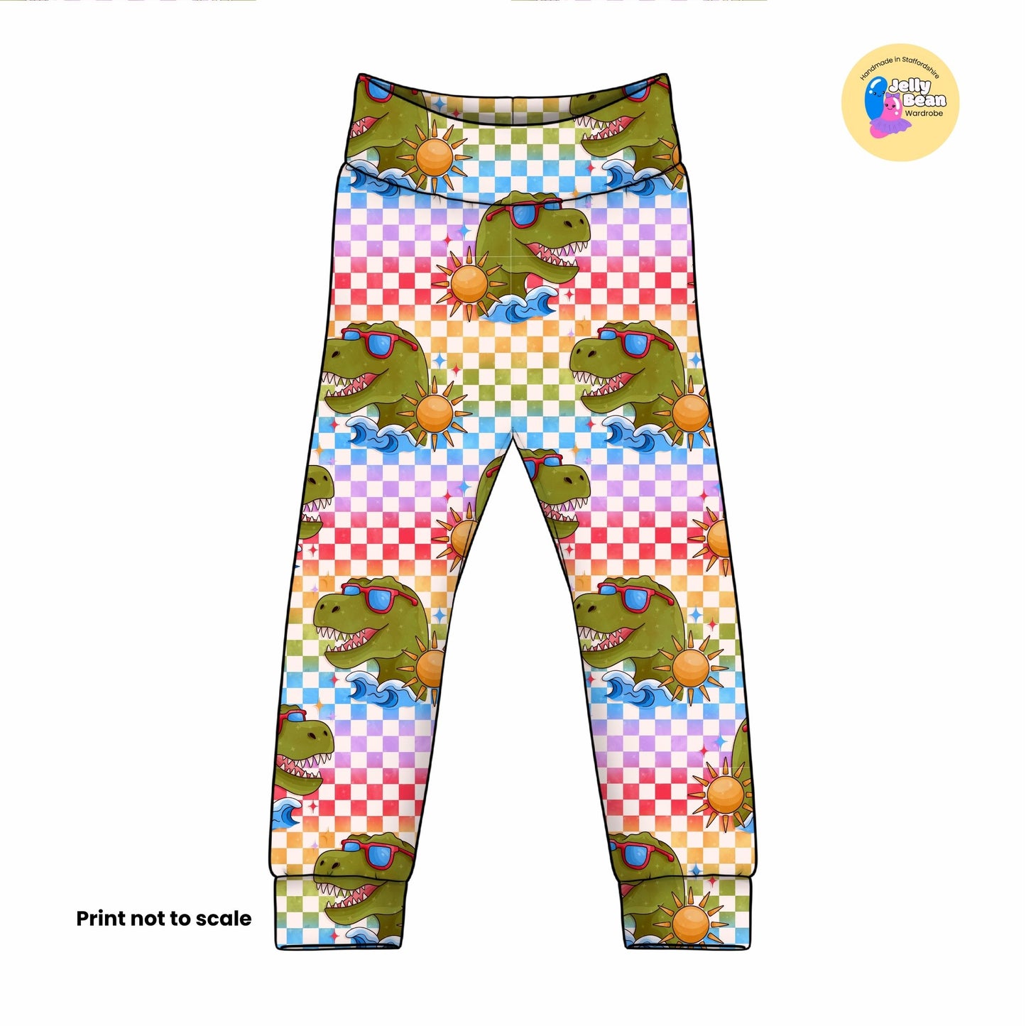 Summer T-Rex Print – Choose your style