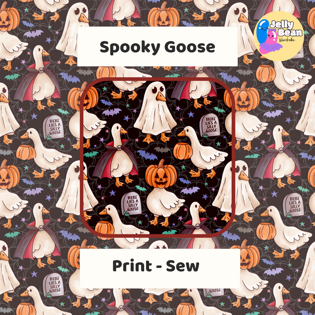 Spooky Goose | Handmade Kids Clothing | Made To Order in Staffordshire |