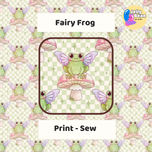 Fairy Frog - Handmade baby, toddler and kids clothing, Made in the UK