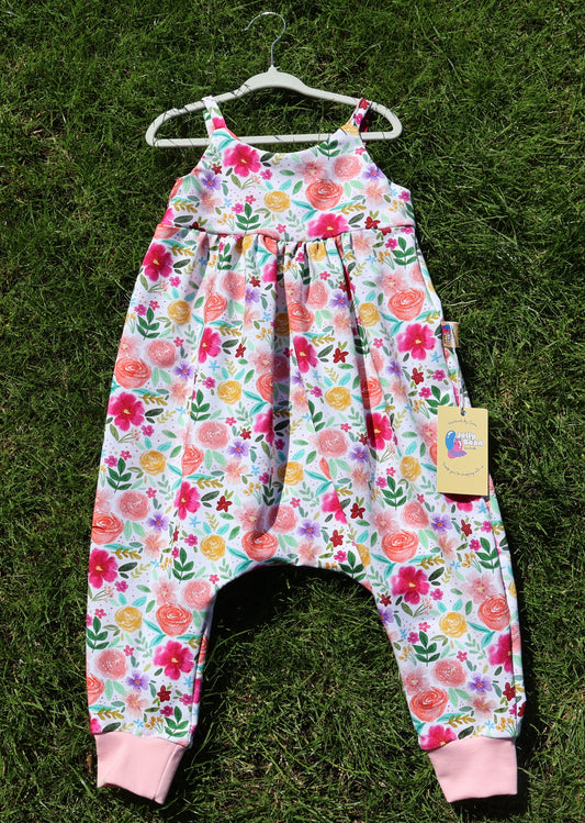 Floral Bloom Napa Romper