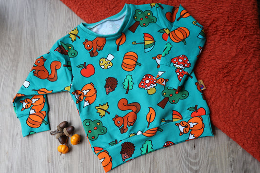 Woodland Walks Limited Edition Sweatshirt or Long Sleeved Dress