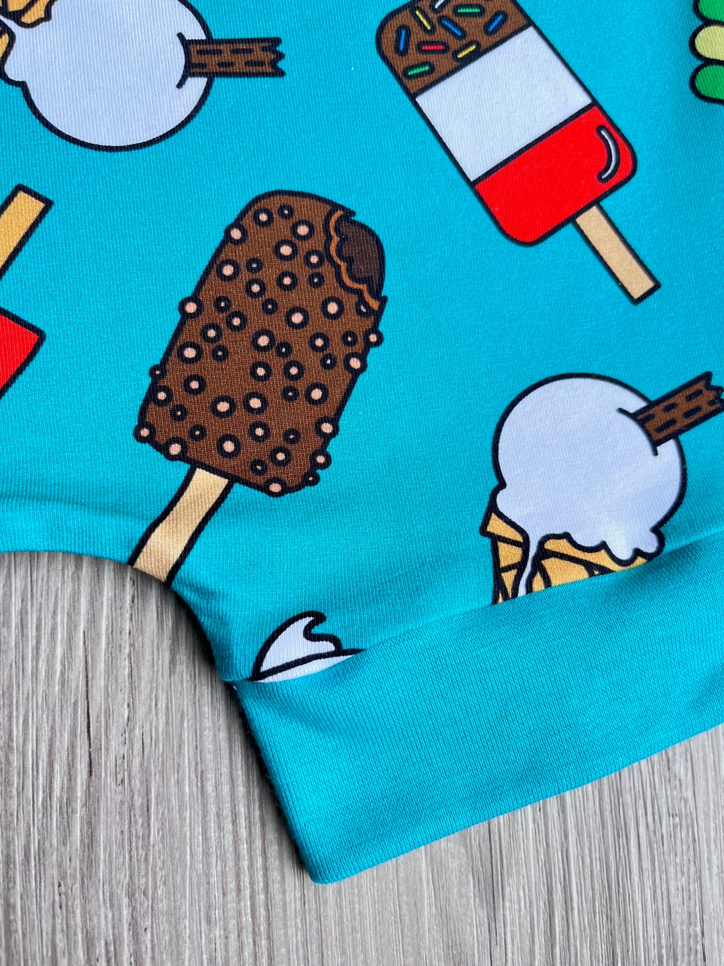 Short Ice cream summer romper