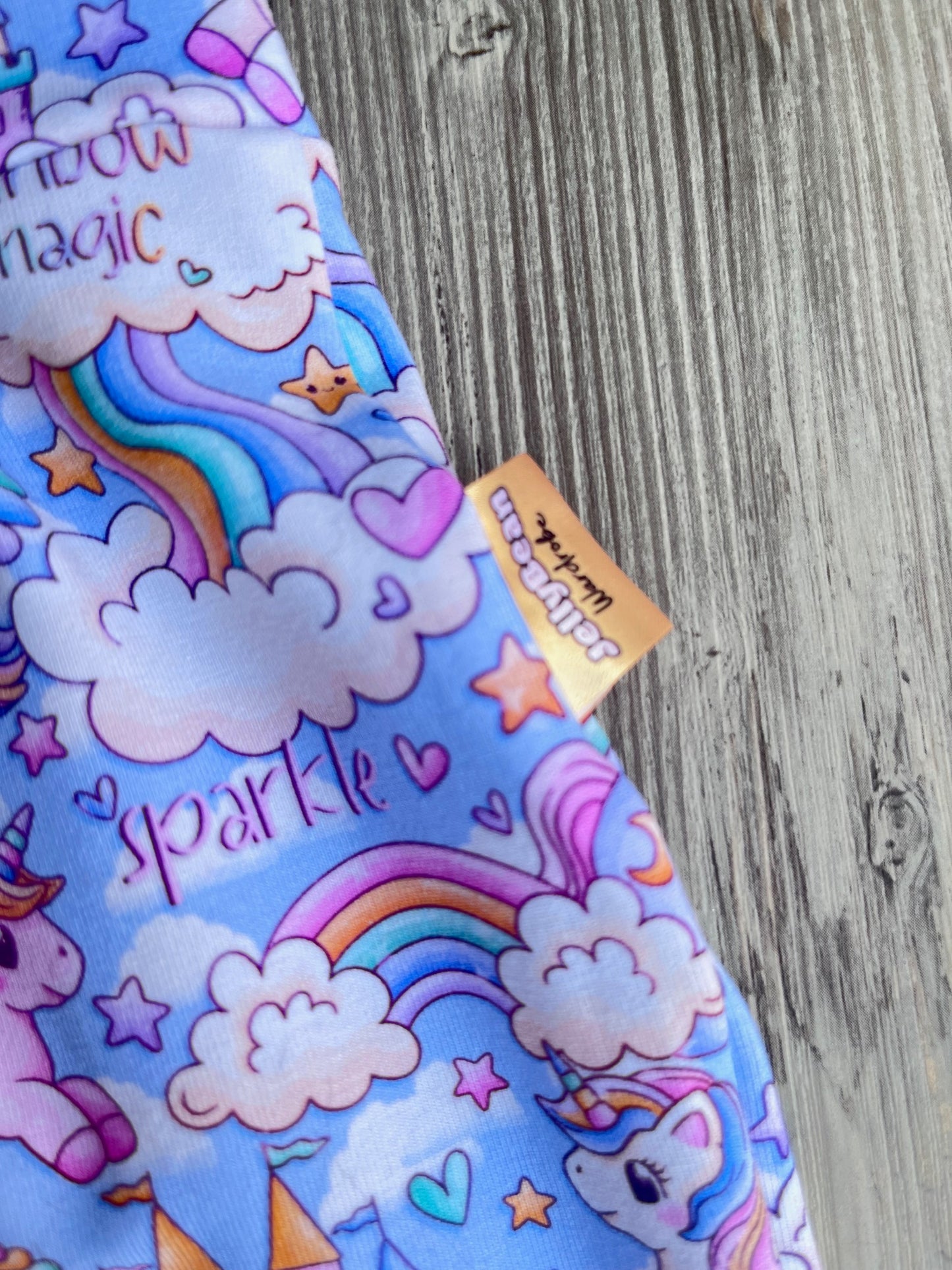 Rainbow Magic - Baby Unicorn Romper - Handmade UK