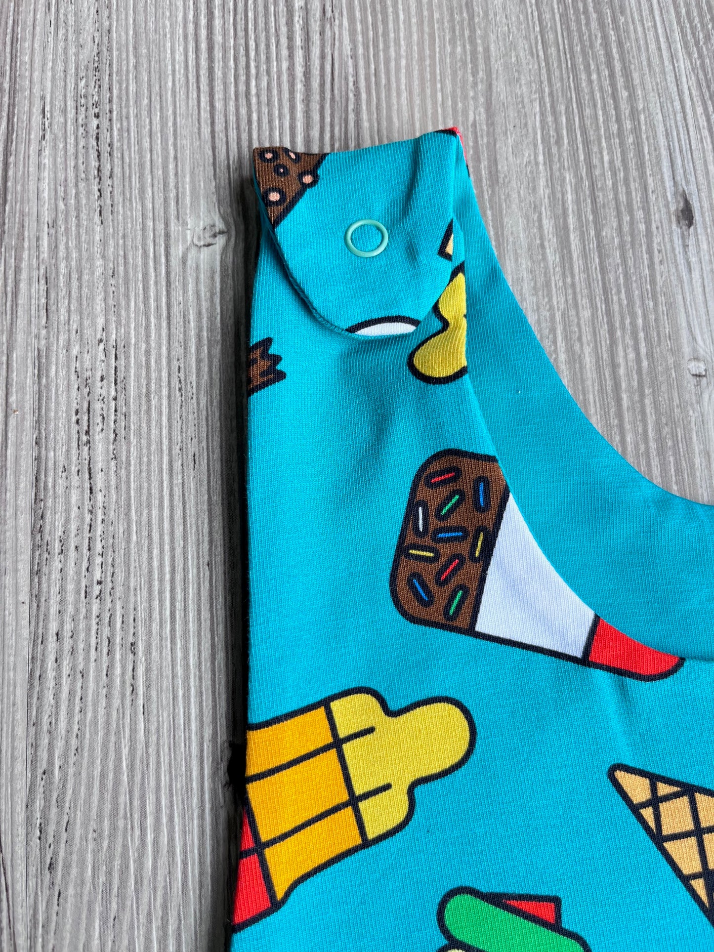 Short Ice cream summer romper