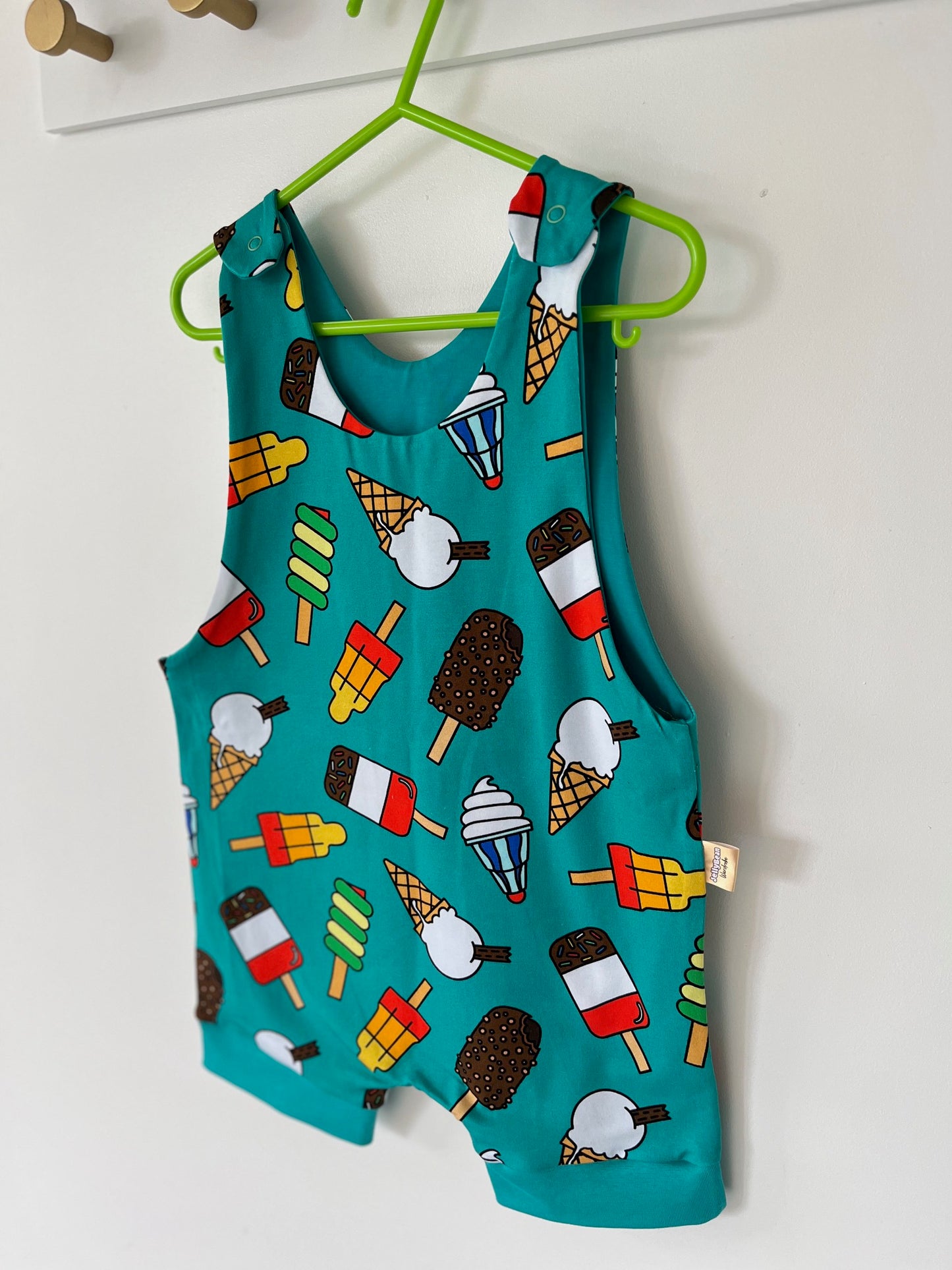 Short Ice cream summer romper